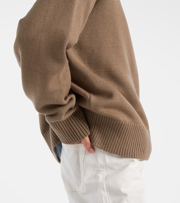 Ami De Cœur wool and cotton sweater | Ami Paris