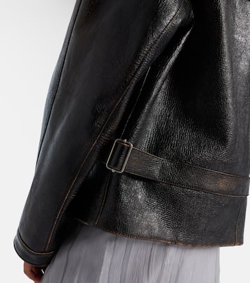 Leather jacket | Prada