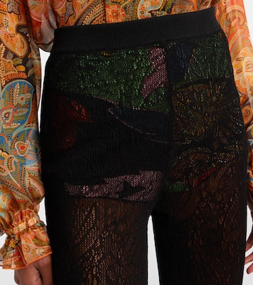 Schlaghose aus Baumwollspitze | Etro