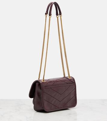 Niki Cassandre Mini leather shoulder bag | Saint Laurent