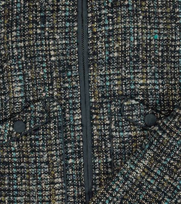 Cropped-Jacke aus Bouclé | Emporio Armani Kids
