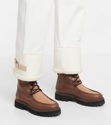 Pantalones rectos Andes sarga de algodón | Loro Piana