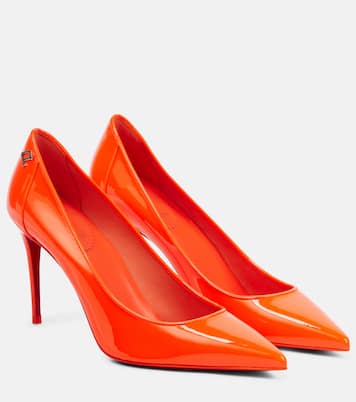 Escarpins Sporty Kate 85 en cuir verni | Christian Louboutin