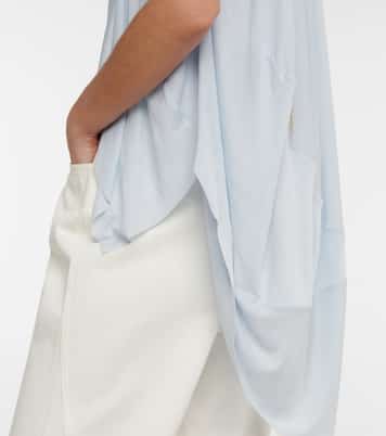 Embellished draped top | Loewe