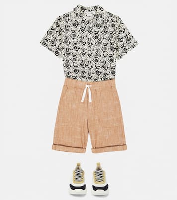 Camisa Steve de algodón floral | Bonpoint