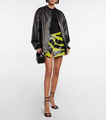 Hailey patent leather sandals | Amina Muaddi