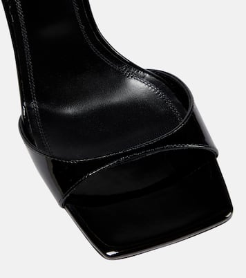 Hailey patent leather sandals | Amina Muaddi