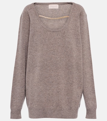 Jersey de lana con detalles de cadena | Christopher Kane