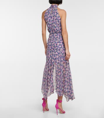 Leia printed silk midi dress | Veronica Beard