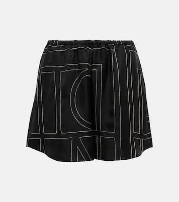 Shorts in seta | Toteme