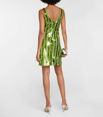 Minikleid mit Pailletten | Galvan