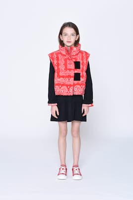 Chaleco de plumas estampado | Givenchy Kids