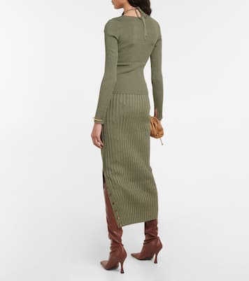 Alexia ribbed-knit top | Simkhai