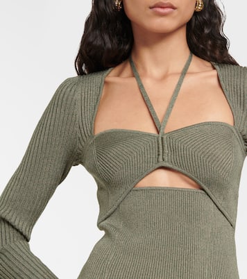 Alexia ribbed-knit top | Simkhai