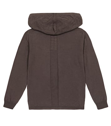 Hoodie aus Wolle | Rick Owens Kids