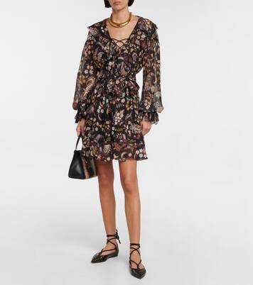 Bedrucktes Minikleid aus Seide | Etro