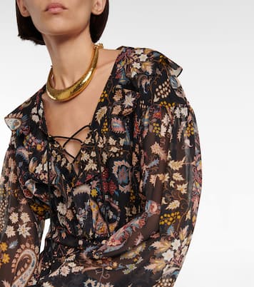 Bedrucktes Minikleid aus Seide | Etro