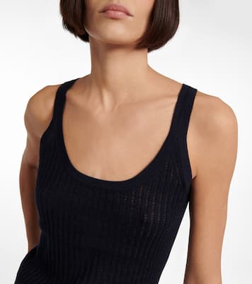 Tank top Nevin de cachemir y seda | Gabriela Hearst