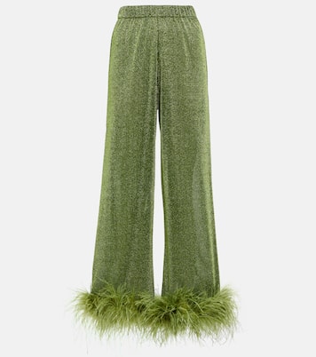 Hose Lumière Plumage mit weitem Bein | Oséree