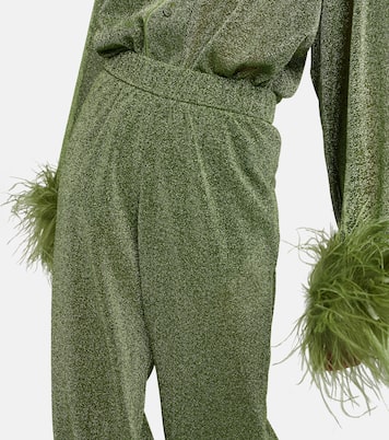 Hose Lumière Plumage mit weitem Bein | Oséree