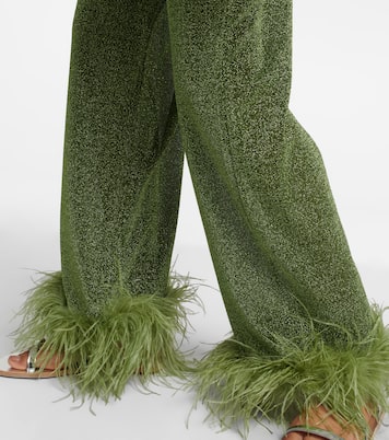 Hose Lumière Plumage mit weitem Bein | Oséree