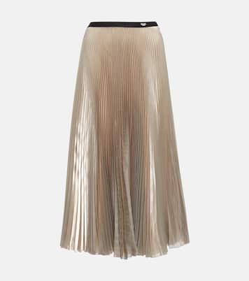Jupe midi métallisée | Prada