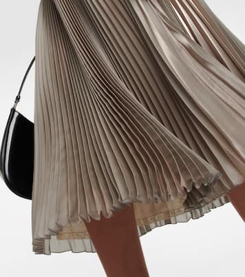 Jupe midi métallisée | Prada