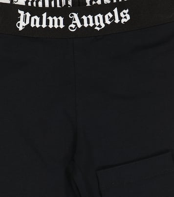 Leggings in jersey di misto cotone | Palm Angels Kids