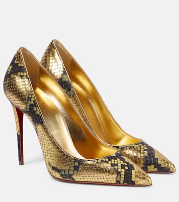 Pumps Kate 100 in pelle con stampato | Christian Louboutin