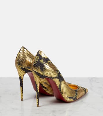 Pumps Kate 100 in pelle con stampato | Christian Louboutin