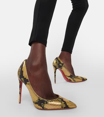 Pumps Kate 100 in pelle con stampato | Christian Louboutin