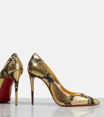 Pumps Kate 100 in pelle con stampato | Christian Louboutin