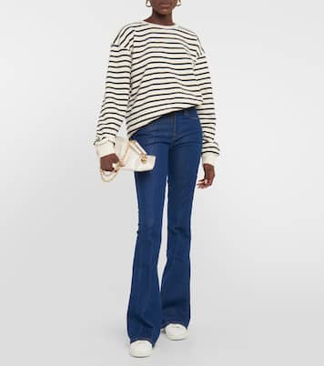 Le Shape high-rise flared jeans | Frame