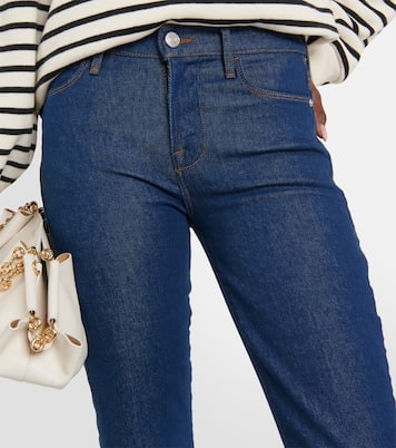 Le Shape high-rise flared jeans | Frame