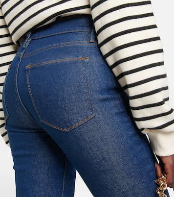 Le Shape high-rise flared jeans | Frame
