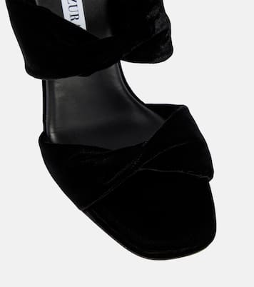 Mules Twist in velluto | Aquazzura