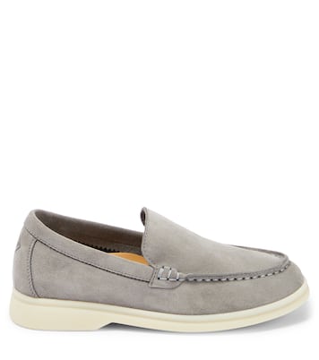 Summer Walk suede loafers | Loro Piana Kids