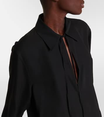 Blouse Malon en soie | The Row