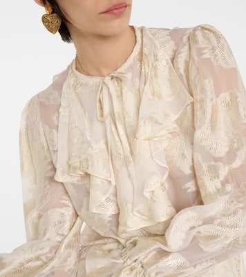 Blusa in crêpe di seta | Etro