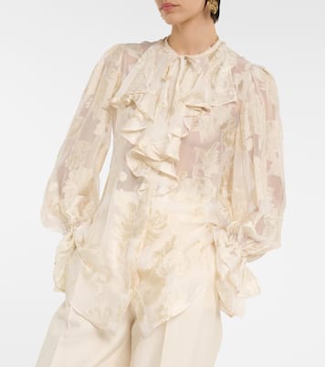 Blusa in crêpe di seta | Etro