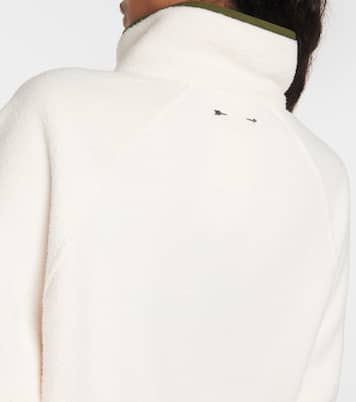 Harlow fleece half-zip sweater | The Upside