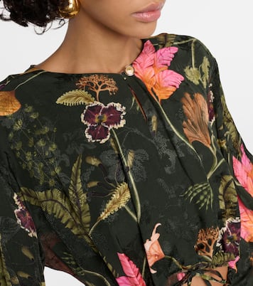 Kaftan Antonieta Habitat aus Jacquard | Agua by Agua Bendita