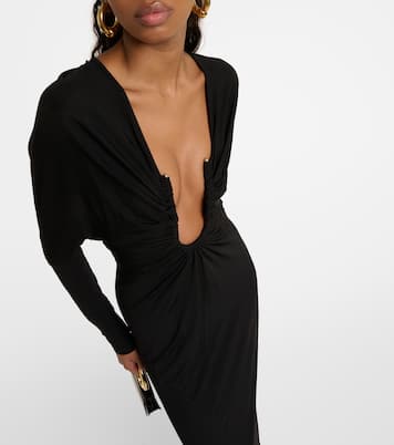 Arced Dolman maxi dress | Christopher Esber