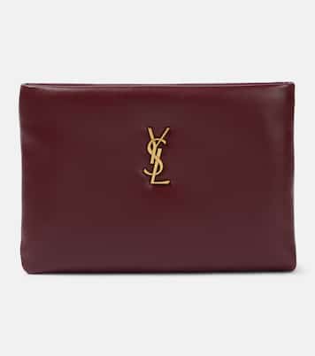Calypso Small leather pouch | Saint Laurent