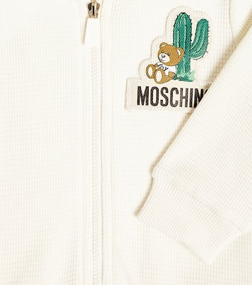 Baby - Felpa in jersey con cappuccio | Moschino Kids