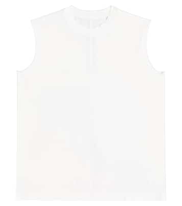 Tank top Tarp in jersey di cotone | Rick Owens Kids