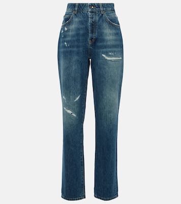 High-Rise Straight Jeans | Dolce&Gabbana