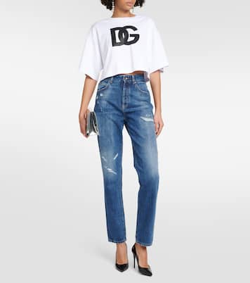 High-Rise Straight Jeans | Dolce&Gabbana