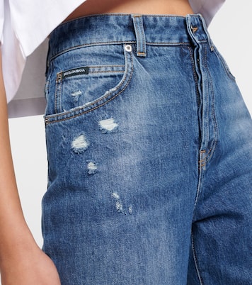 High-Rise Straight Jeans | Dolce&Gabbana