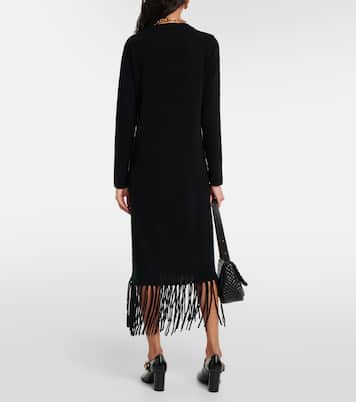 Midikleid aus Wolle und Kaschmir | Jardin des Orangers